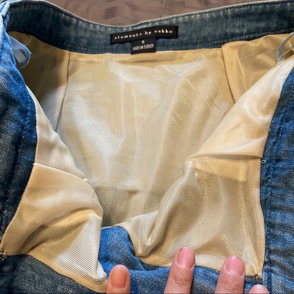 Denim sequence skirt set - Picture 10 of 16